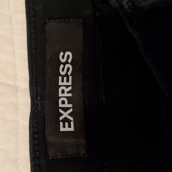 Express Dark Wash Skinny Jeans, Size 2R, Jeans - Picture 11 of 14
